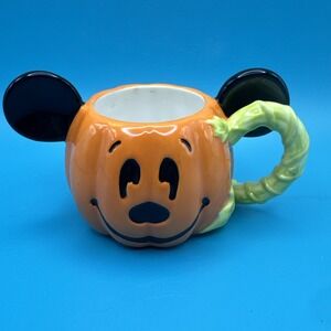 Disney Parks Mug Mickey Mouse Happy Halloween Pumpkin Kid Cup Not So Scary Party